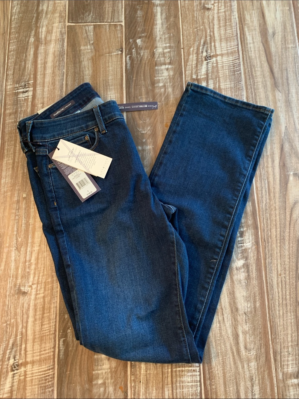 NYDJ Not Your Daughters Jeans Marilyn Straight SZ 8